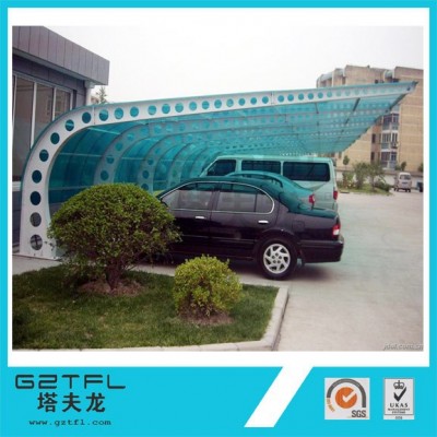 polycarbonate hollow sheet roof price for car garage tents/roof