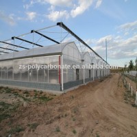 Twin wall polycarbonate roofing sheet for green houses